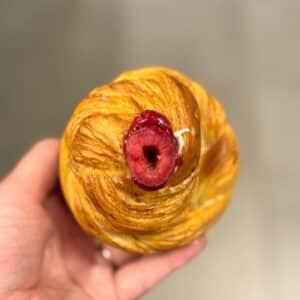 Noeud framboise vanille