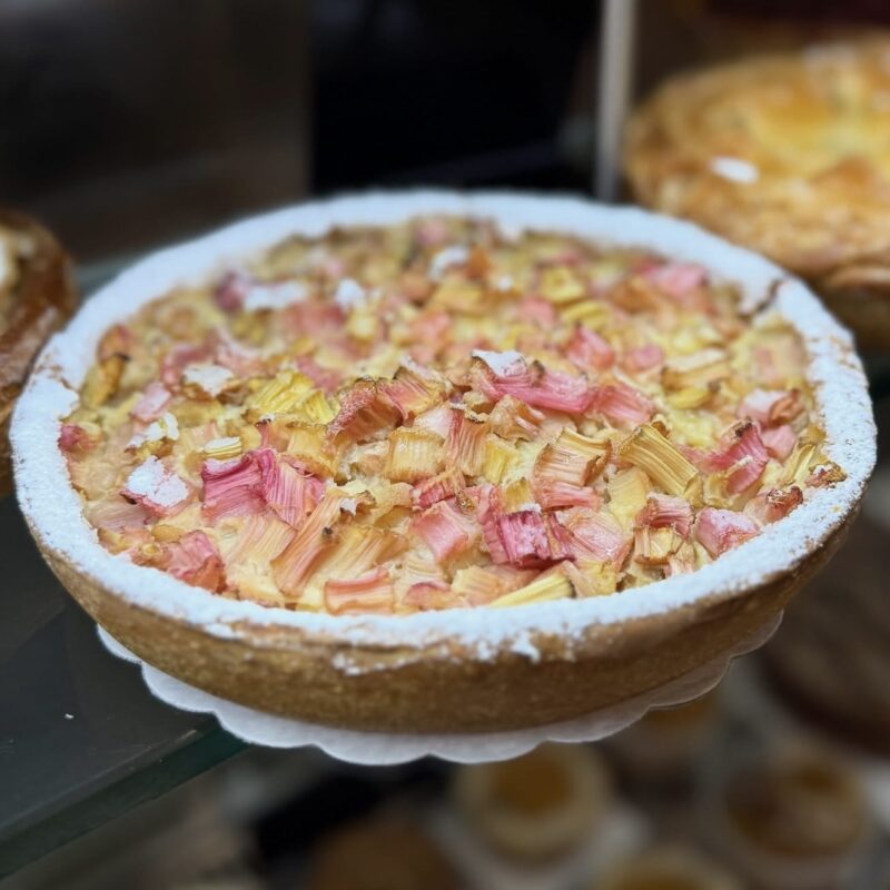 Tarte à la Rhubarbe