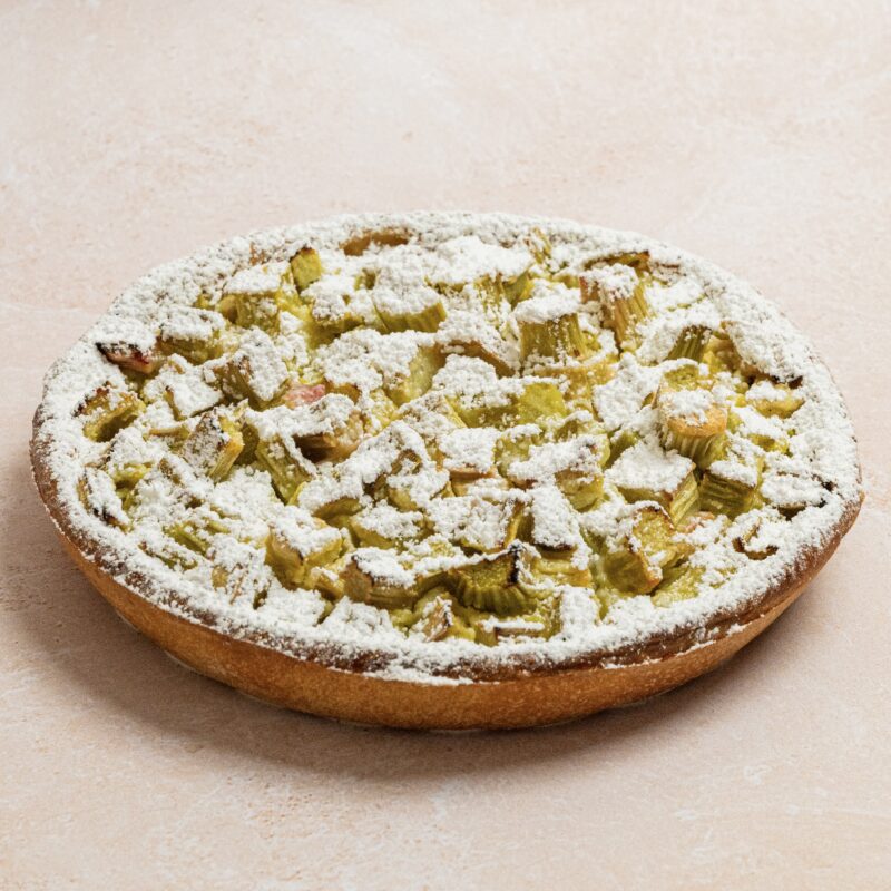 Tarte à la Rhubarbe
