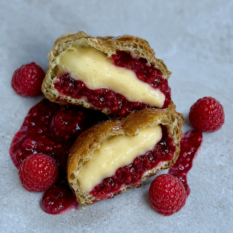 Beignet Framboises et Vanille (dispo du 14/05 au 24/05)
