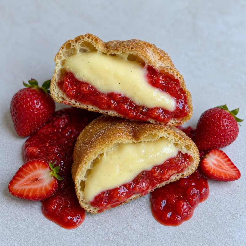 Beignet Fraises et Vanille (dispo du 14/05 au 24/05)