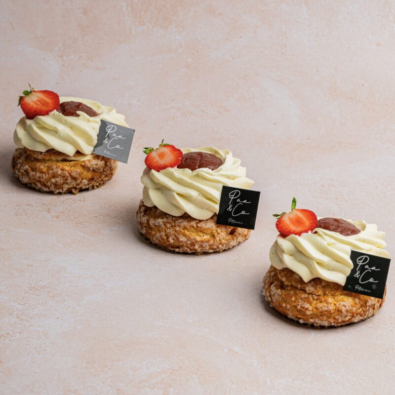 Choux comme un fraisier (à partir de 8h)