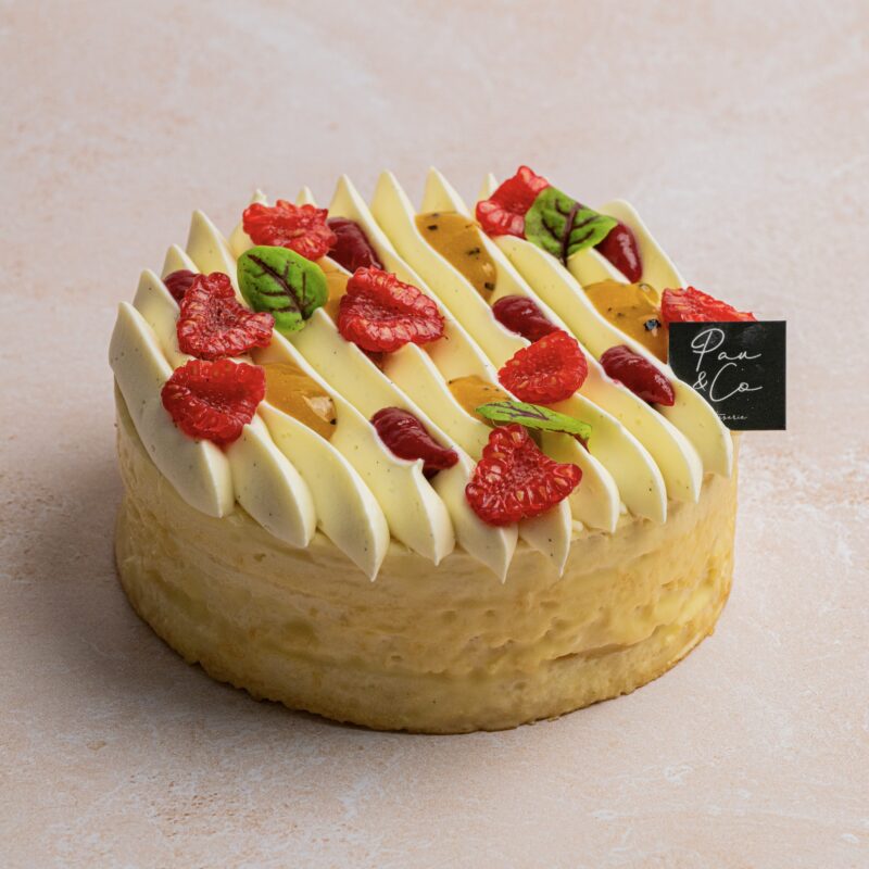 Pavlova Framboises Passion (à partir de 8h)