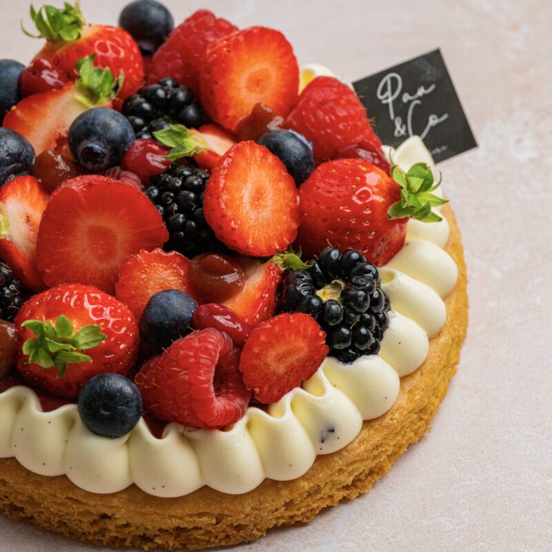 Sablé Breton Fruits Rouges (à partir de 8h)