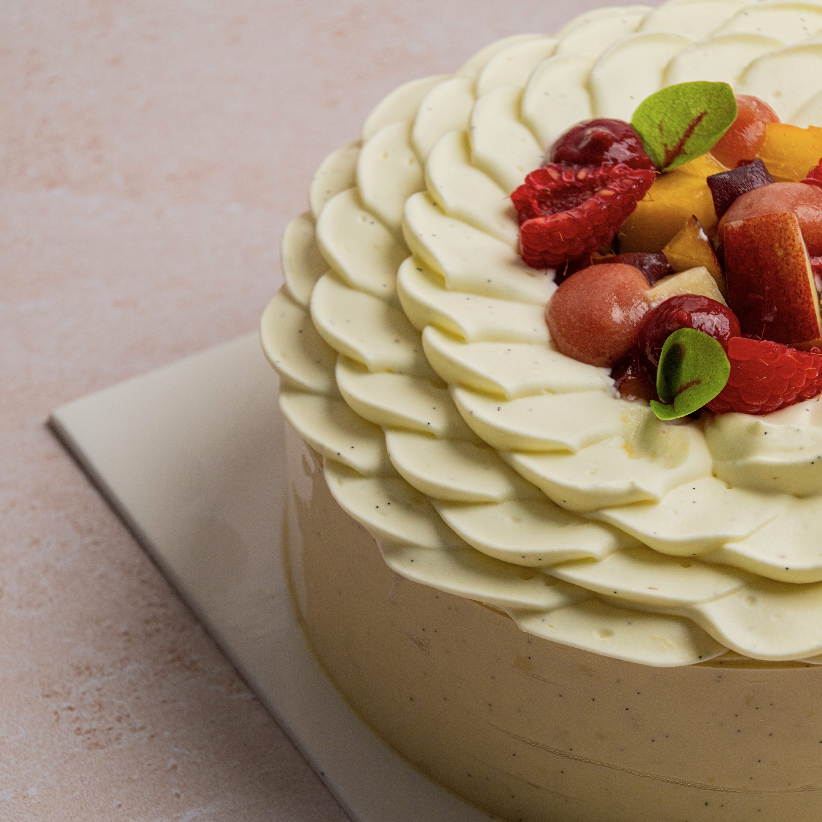 Entremet pêches-nectarines-framboises (à partir de 8h) – Image 3