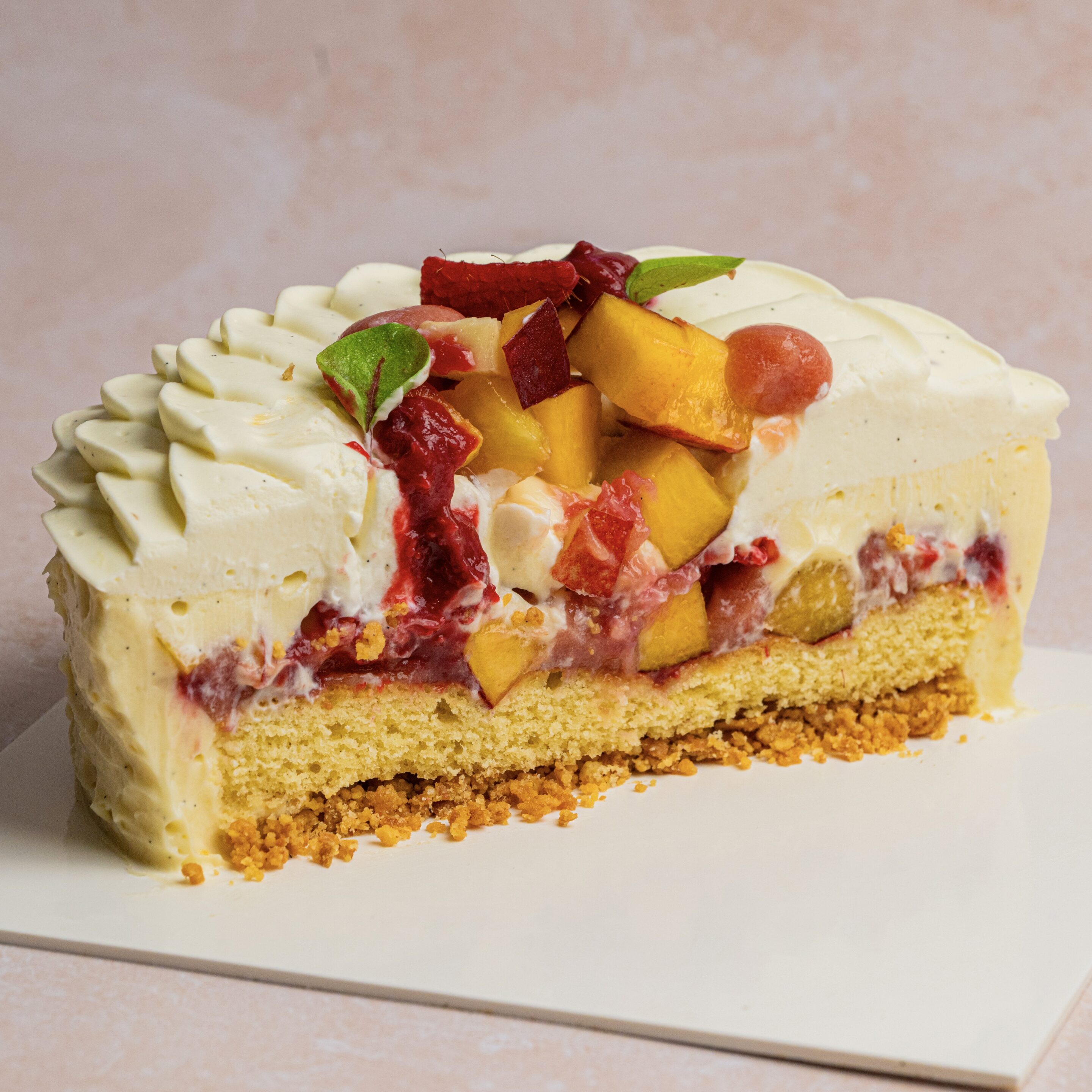 Entremet pêches-nectarines-framboises (à partir de 8h) – Image 4